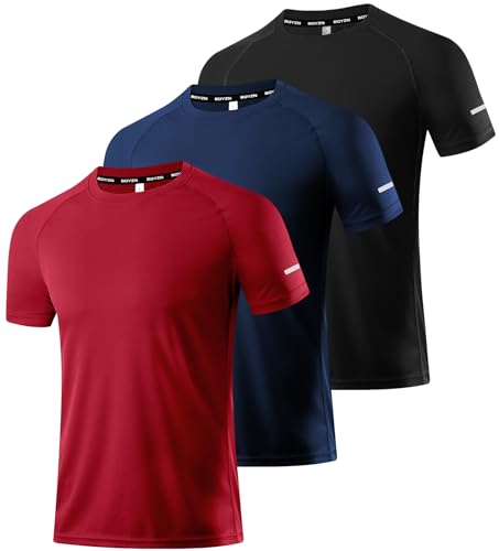 3 Pack-black/Navy/Red