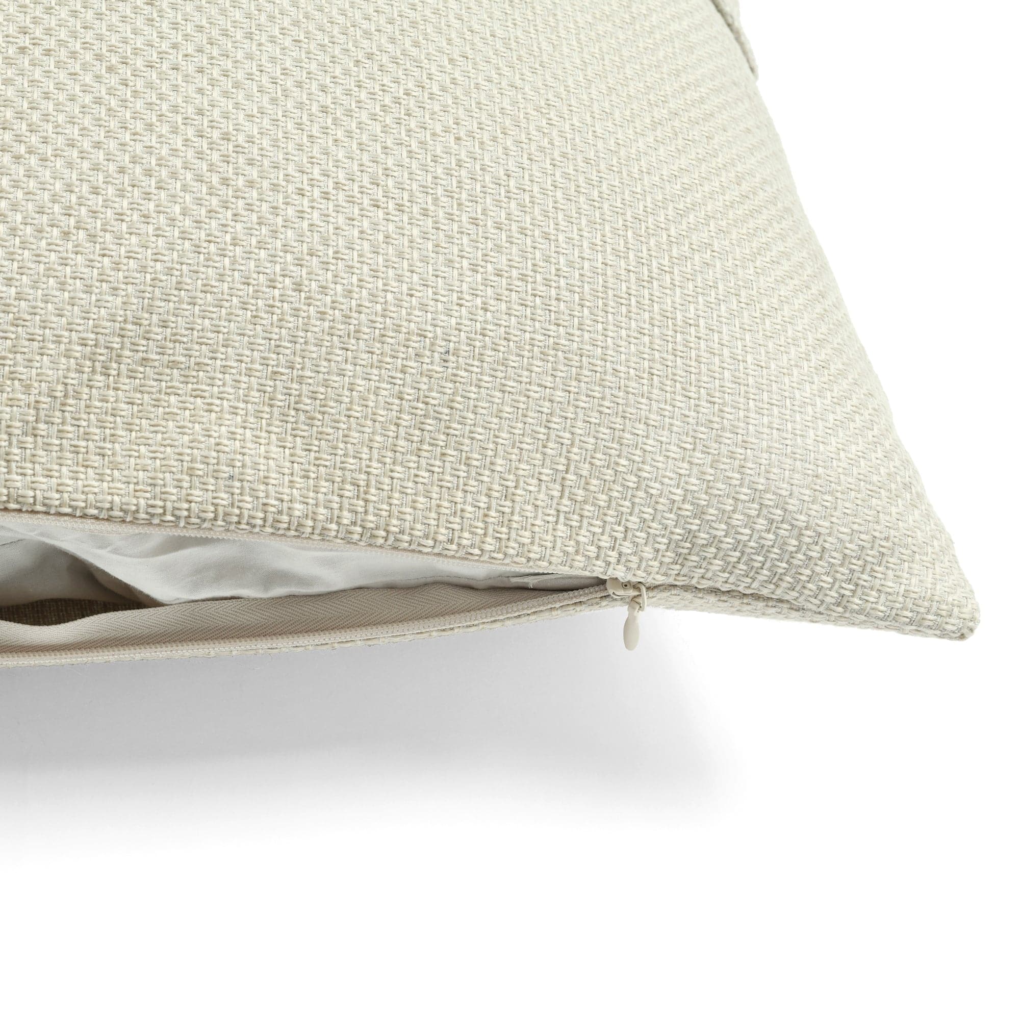 Linen Texture Woven Button Decorative Pillow Cover - Soft Bohemian Style Cushion Case for Sofa, Bed, Living Room & Home Decor