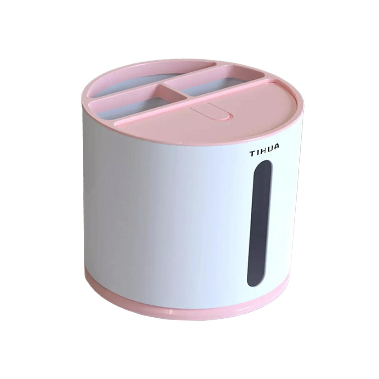 Harayaa Hidden Phone Holder Tissue Box - Multifunctional Organizer for TV, Air Conditioner, Bedroom, Office, Conference Room & Kids Room - Pink | Perfect for Home, Office & Gift Giving