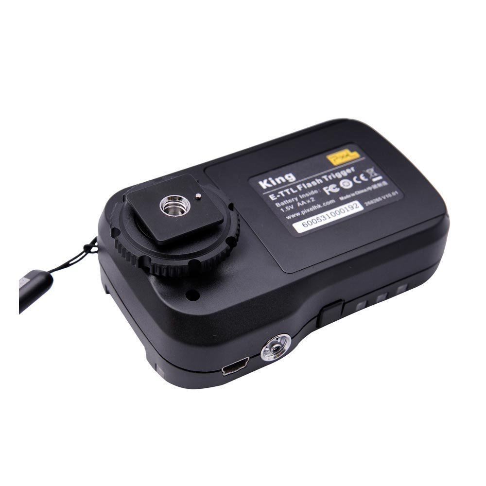 PIXEL King Wireless Radio E-TTL II Flash Trigger for Canon DSLR Cameras & Speedlites - Perfect for Studio Photography, Wedding Shoots & Outdoor Flash Photography