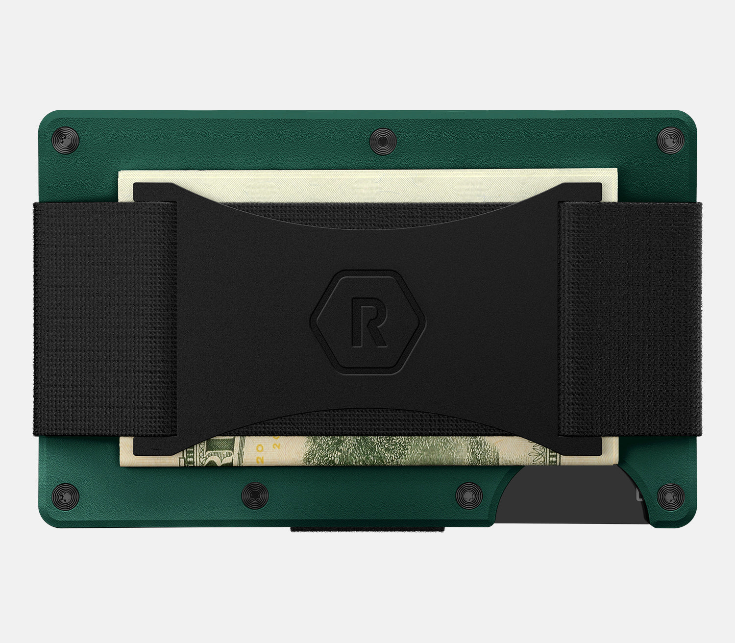 Ridge Wallet for Men - Slim Minimalist RFID Blocking Front Pocket Wallet - Green Bay Packers NFL Team Design - Perfect for Everyday Carry, Travel & Gifting