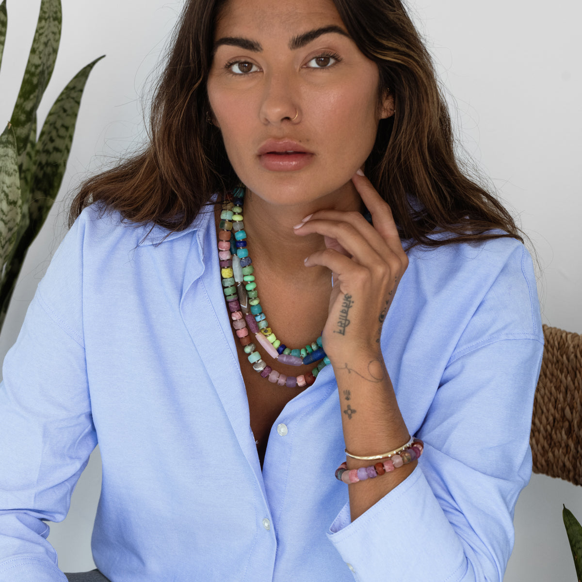Handmade Sunkissed Beaded Bracelet - Unique Bohemian Jewelry for Women | Perfect for Beach Vacations, Summer Festivals & Boho Fashion