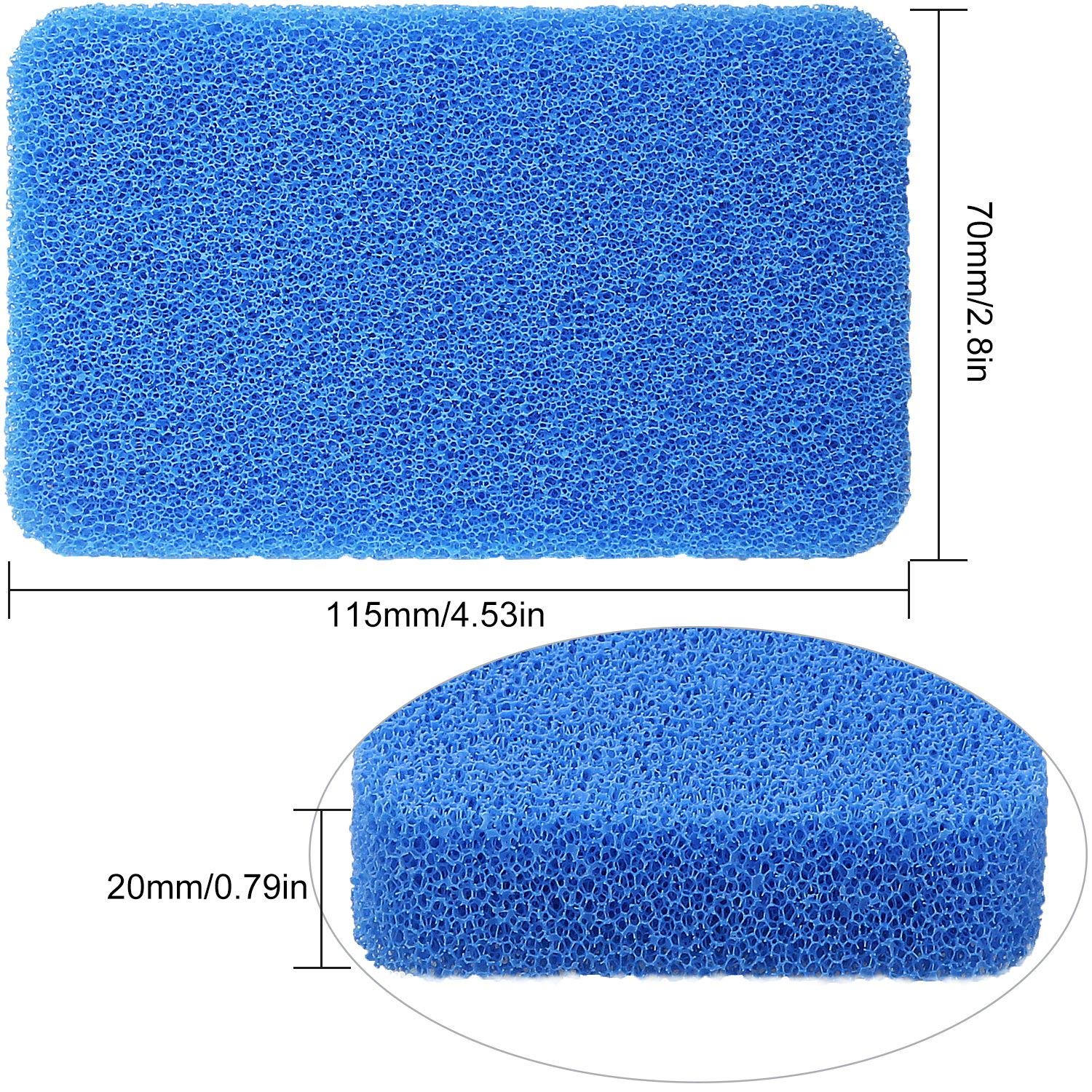 Non-Scratch Silicone Kitchen Sponges - 10 Pack Fragrance & Odor Free Dish Scrubbers - Gentle Cleaning for Pots, Pans & Dishes - Perfect for Daily Kitchen Cleaning & Dishwashing