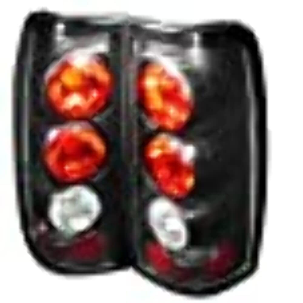 Spyder Auto 5001696 Euro Style LED Tail Lights - Black/Clear Smoke Lens - Compatible with [Vehicle Model] - Enhances Rear Visibility & Style for Night Driving