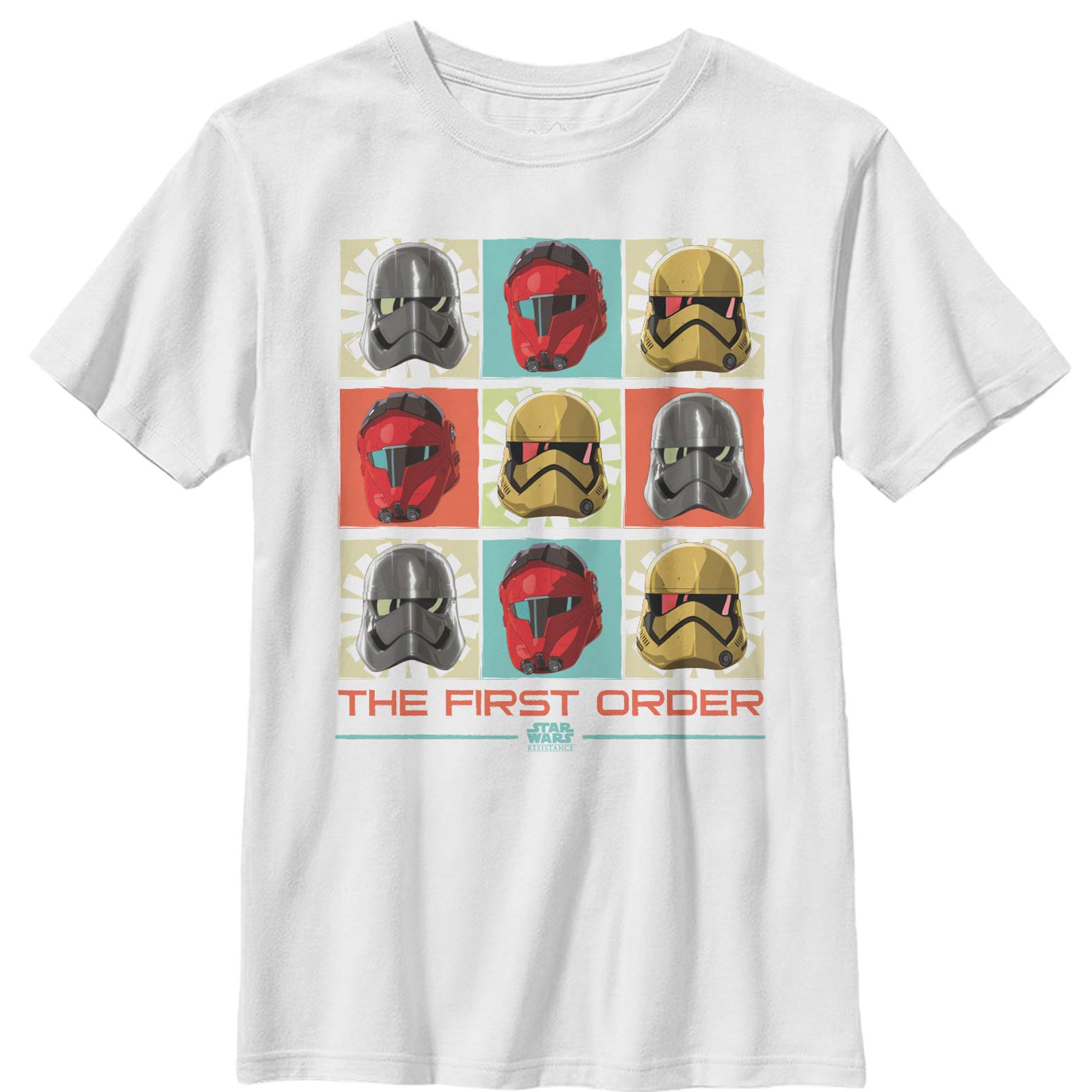 Star Wars Boys T-Shirt - First Order Resistance for Kids Play
