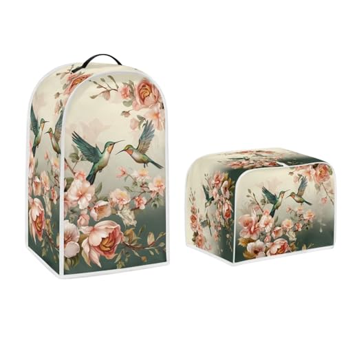 Vintage Hummingbirds Flower