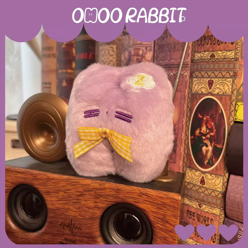 OHOO RABBIT Plushy Keychain Series Blind Box - Cute Collectible Plush Toy for Kids & Adults - Perfect for Gifts, Party Favors, and Bag Decorations