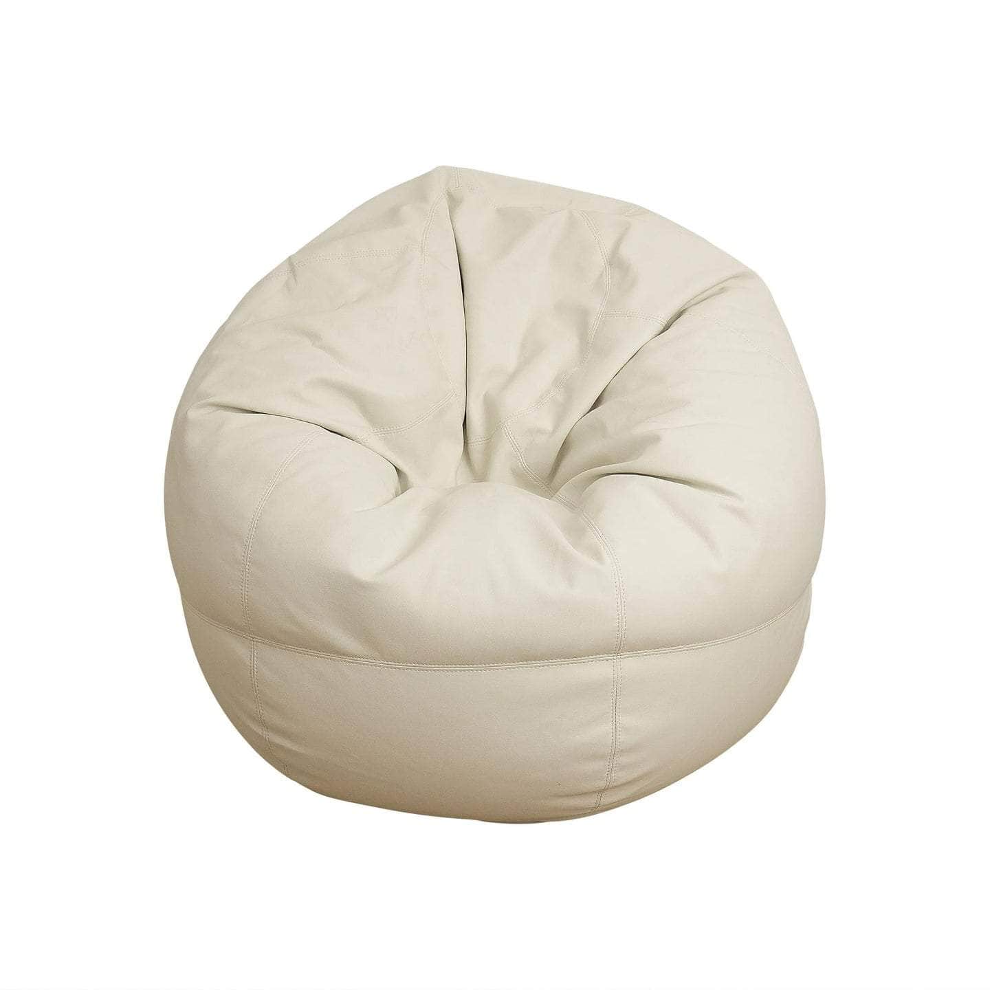 Big Pear Leather Bean Bag Chair - 5 Stylish Colors for Ultimate Comfort | Perfect for Living Room, Bedroom & Game Room Relaxation