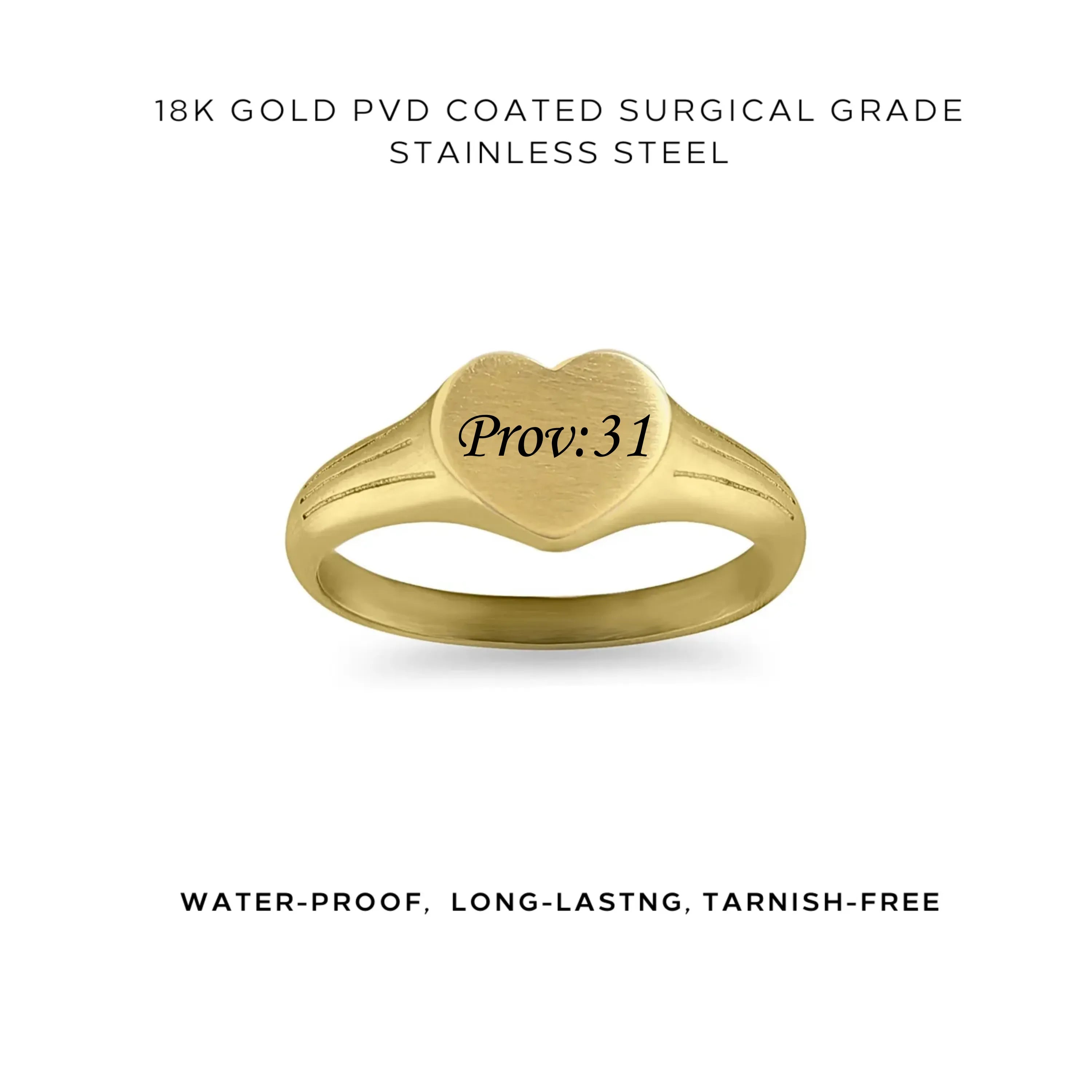 Personalized Heart Signet Engraved Ring - Custom Name & Date - Sterling Silver or Gold Plated - Perfect for Couples, Anniversaries & Valentine's Gifts - $35.00 - Ideal for Romantic Occasions, Proposals & Meaningful Jewelry Gifts