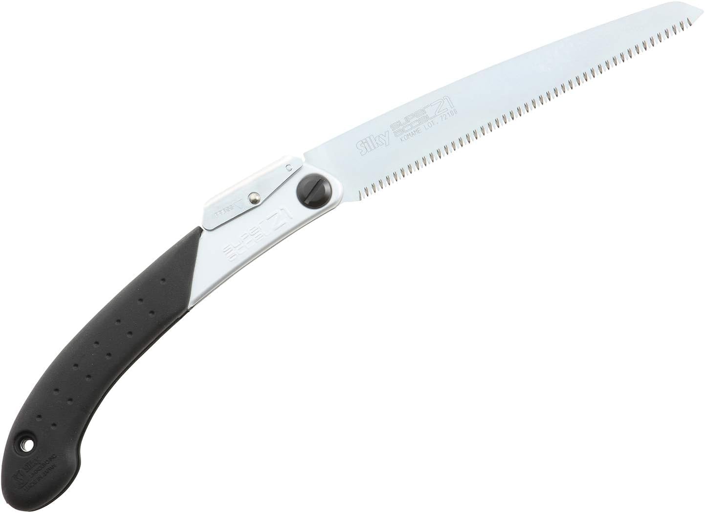 Premium Silky Folding Landscaping Hand Saw - 210mm Super Accel Blade with 117-21 Fine Teeth | Professional Gardening Tool for Pruning, Tree Trimming & Outdoor Landscaping | Perfect for Camping, Hiking & DIY Projects