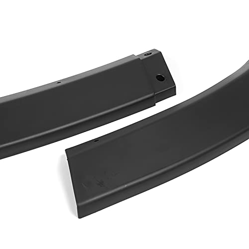 3PCS Front Bumper Lip Kit for 2006-2009 Nissan 350Z - GT-Style Splitter, Spoiler & Air Dam Chin Diffuser - Unpainted Matte Black - Perfect for Car Protection & Sporty Styling - Great for Racing, Car Shows & Street Performance
