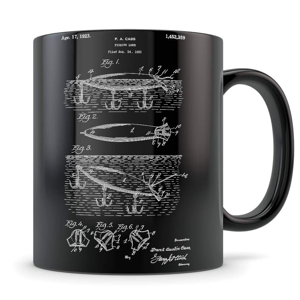 Fishing Mug - Best Fishing Gift for Men & Women - Unique Fisherman Gift Idea - Perfect for Coffee & Tea - Great for Anglers, Fishing Enthusiasts & Outdoor Lovers