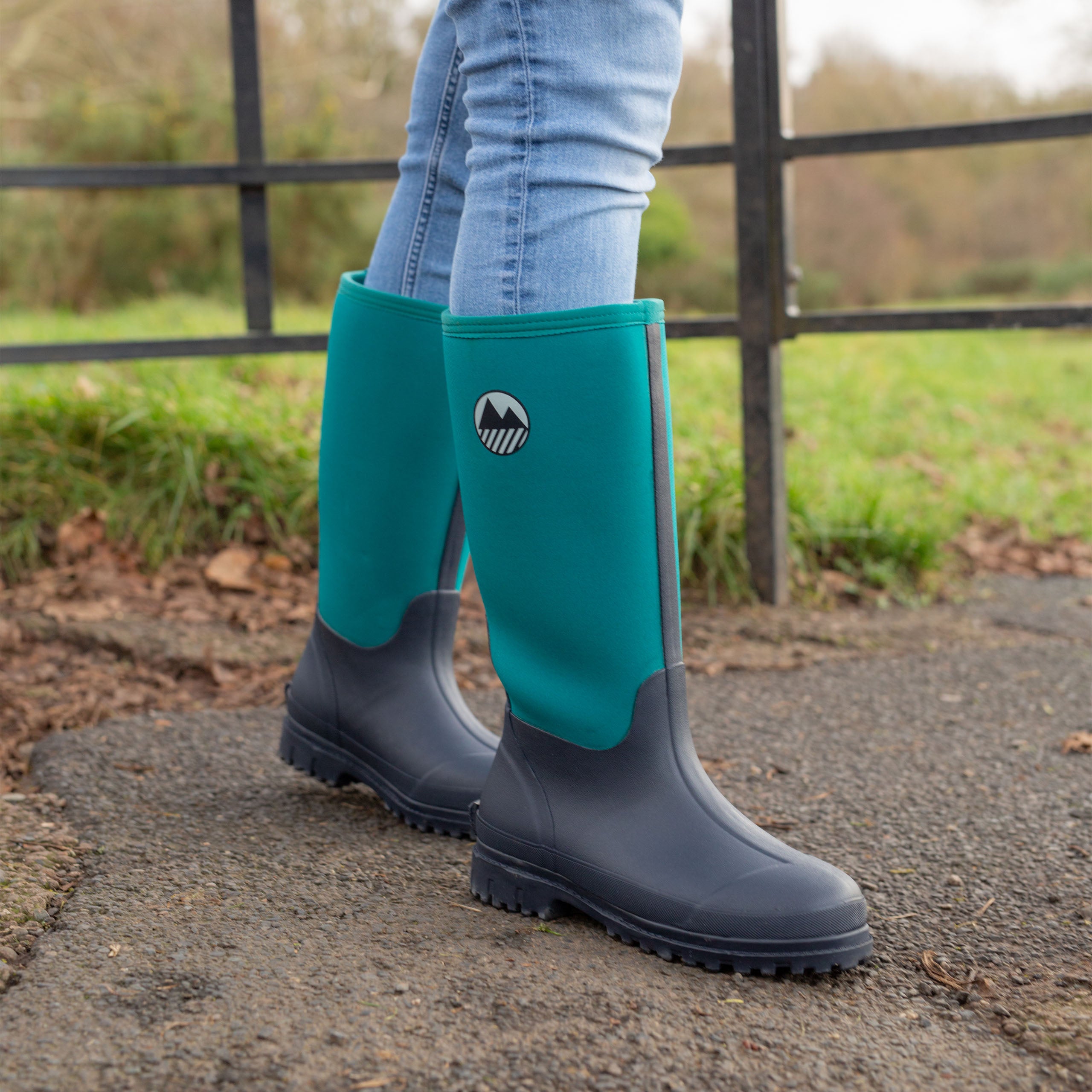 Women's Waterproof Neoprene Wellington Boots - Comfortable Rain Boots for Women - Perfect for Gardening, Hiking & Outdoor Activities