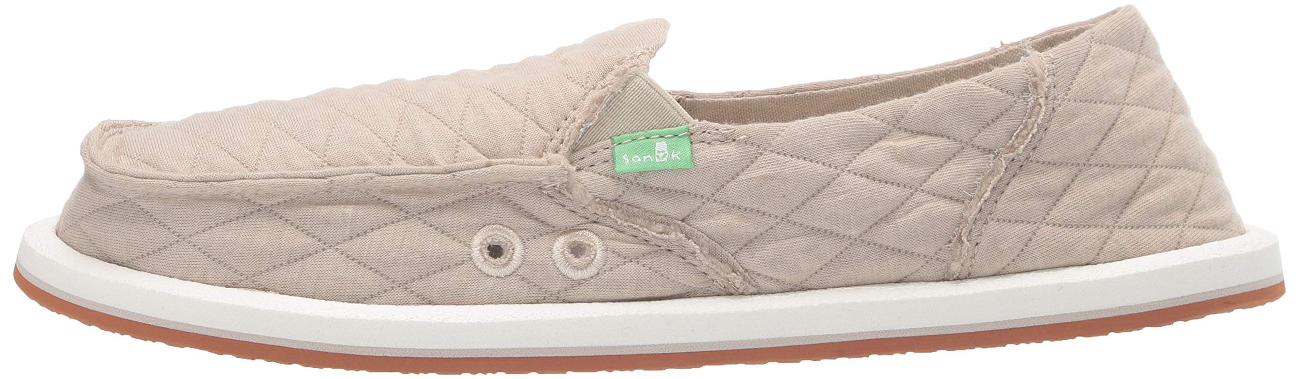 Sanuk Donna Quilt Women's Slip-On Shoes - Comfortable & Stylish Casual Loafers for Walking, Travel & Everyday Wear