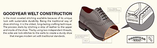 Anthony Veer Gerry Penny Loafers for Men - Premium Goodyear Welt Construction with Ortholite® Comfort Footbed & Recraftable Leather Outsole - Ideal for Business, Casual & Travel Wear