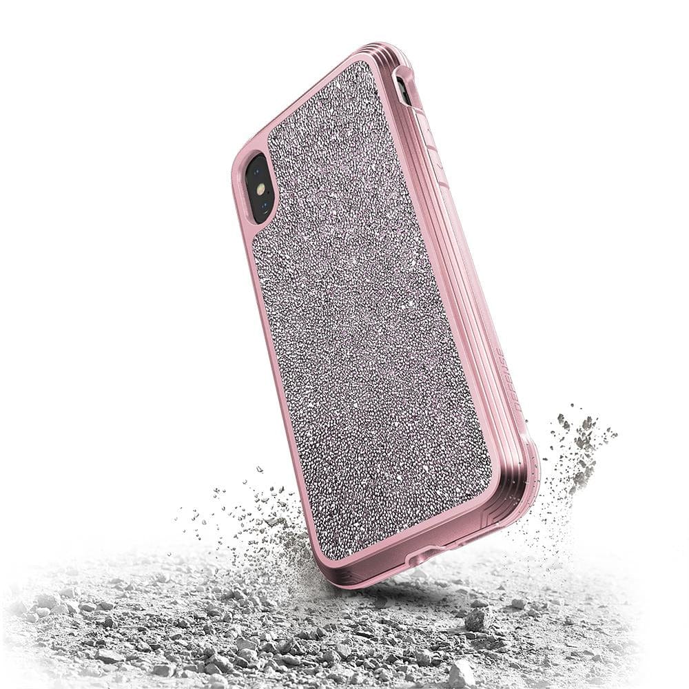 X Doria Defense 3M Drop Certified Case for iPhone XS Max - Glitter Protective Cover | Shockproof & Scratch Resistant | Perfect for Everyday Use, Travel & Outdoor Activities
