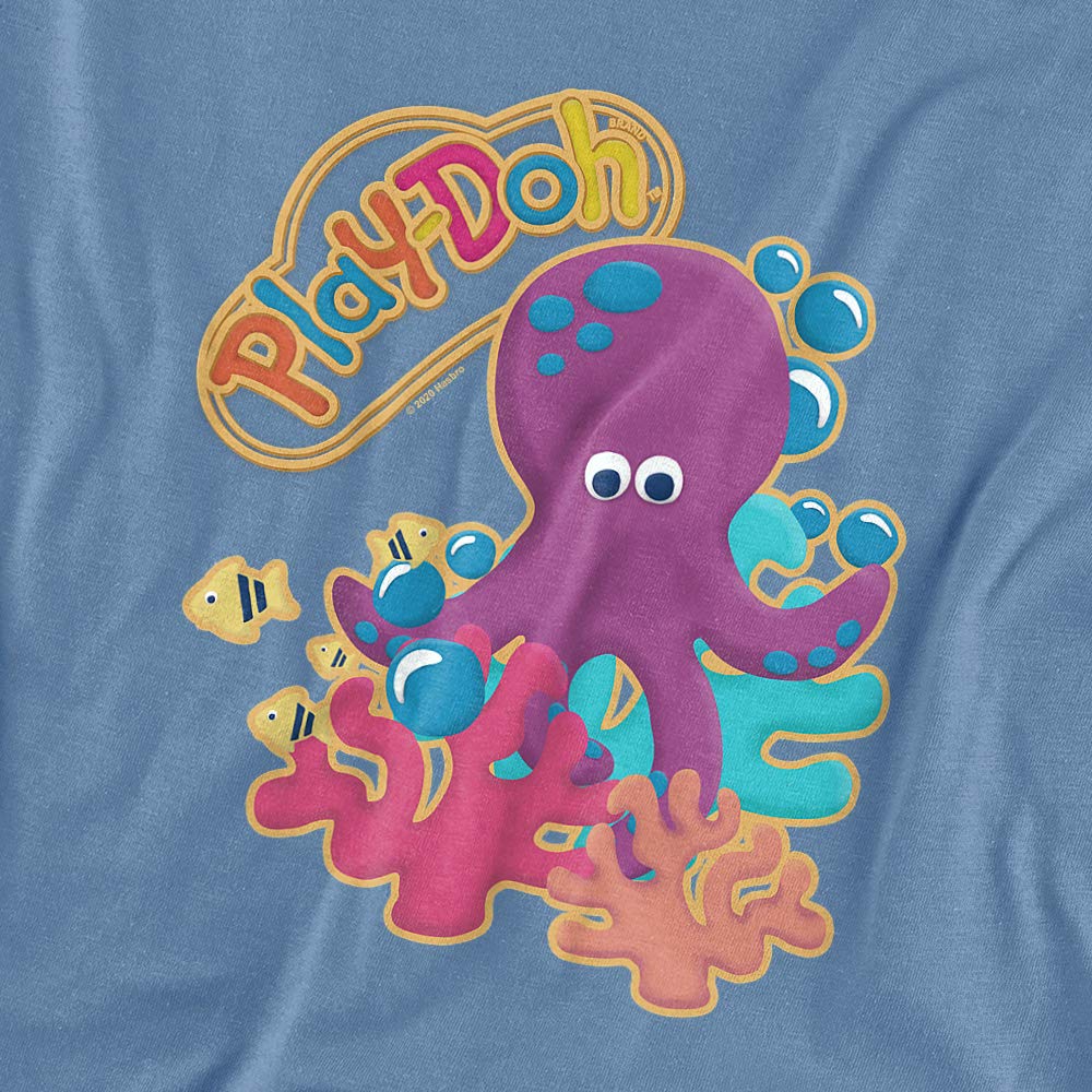 Play Doh Under The Sea Women's T-Shirt - Fun Graphic Tee for Play Doh Lovers & Ocean Enthusiasts - Perfect for Casual Wear, Beach Outings & Creative Playdates