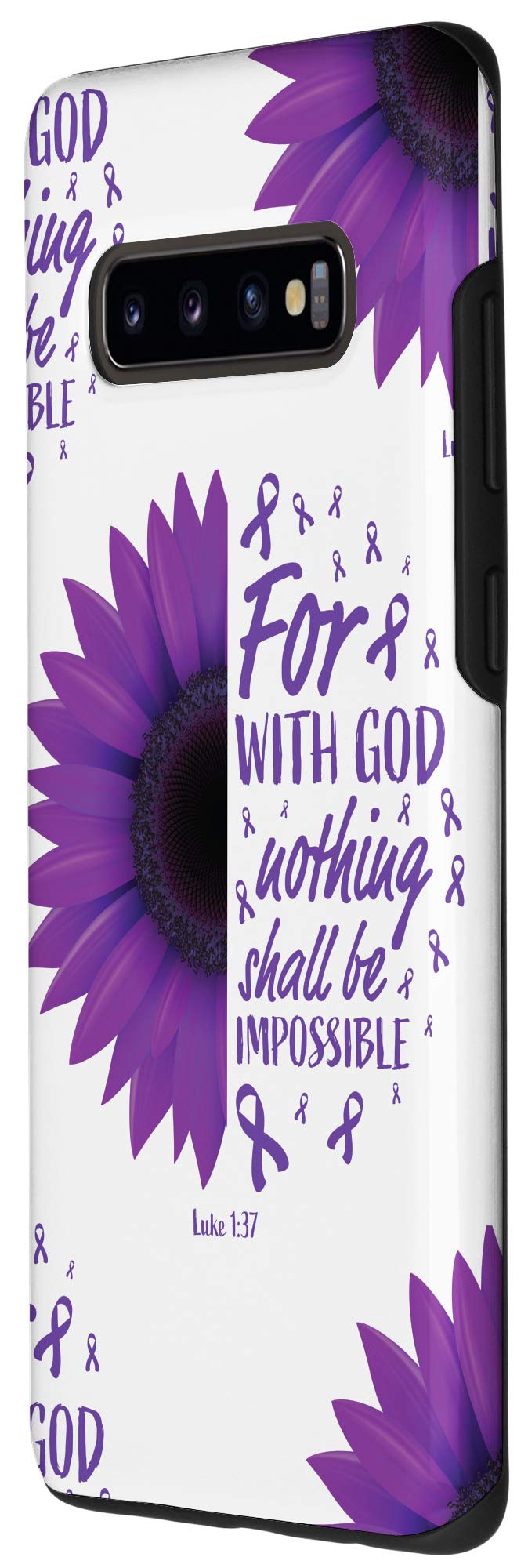 Galaxy S10+ Lupus Awareness Phone Case - Support Lupus Research & Women's Gifts - Durable Protective Cover for Samsung Galaxy S10 Plus - Perfect for Daily Use, Work & Special Occasions