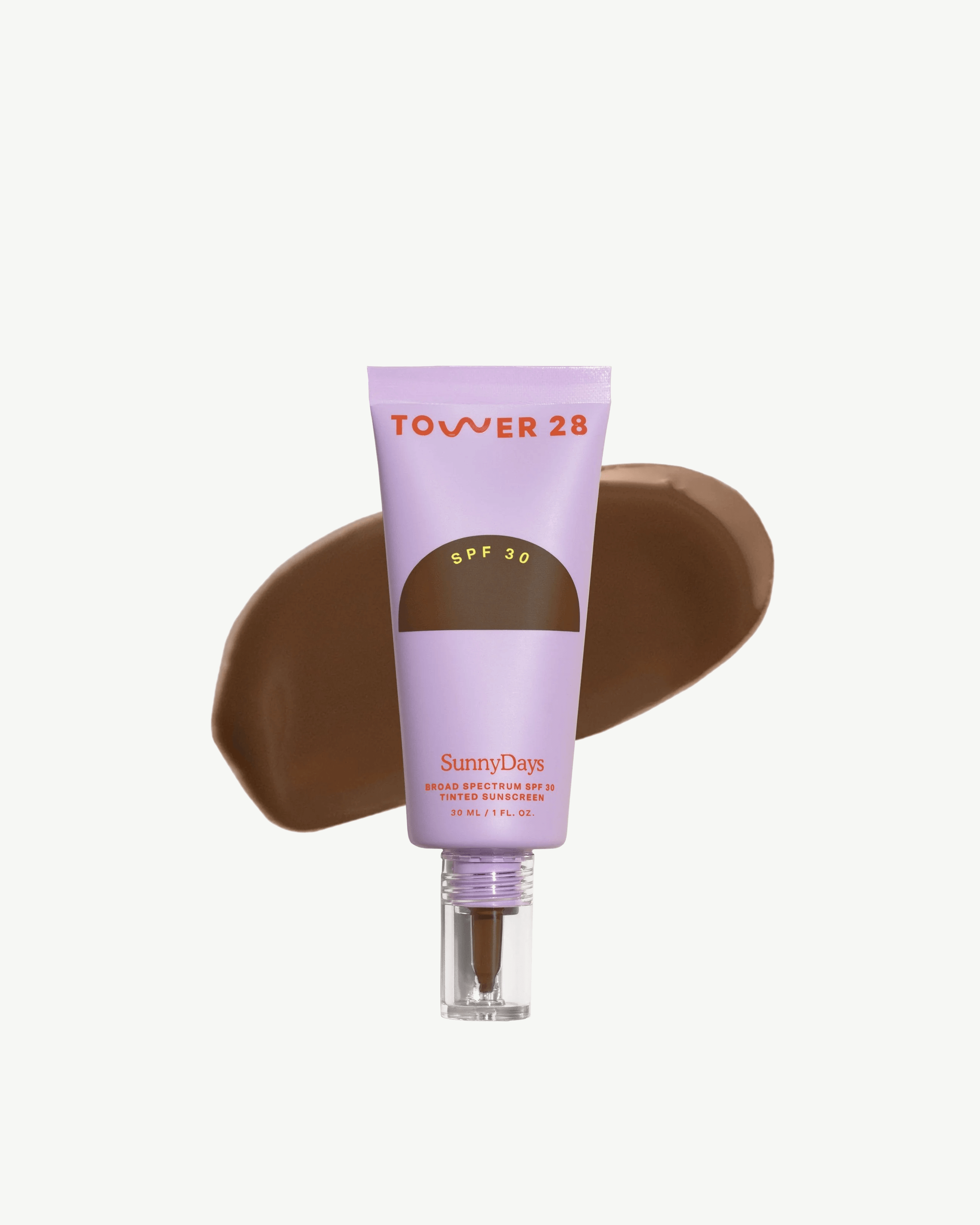 SunnyDays Tinted SPF 30 Sunscreen Foundation - Lightweight Mineral Makeup with Broad Spectrum Protection for Daily Wear & Outdoor Activities