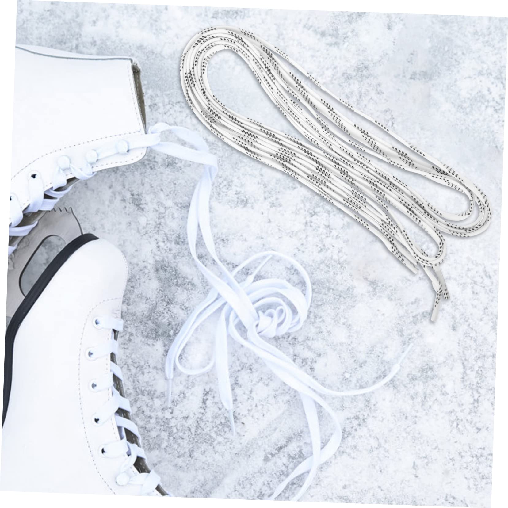 5 Pairs Durable Hockey Skate Laces - Premium Outdoor & Ice Skating Shoelaces for Athletes - Strong Shoe Strings for Hockey, Skiing & Sports (Perfect for Rinks, Arenas & Winter Activities)