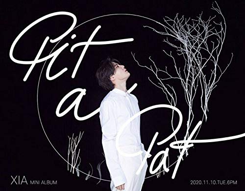 XIA JUNSU [PIT A PAT] 2nd Mini Album - CD + 64p Photo Book + Photo Card + 4-Cut Sticker + Tracking Code | K-POP Collectible Sealed Edition | Perfect for K-POP Fans & Music Collectors