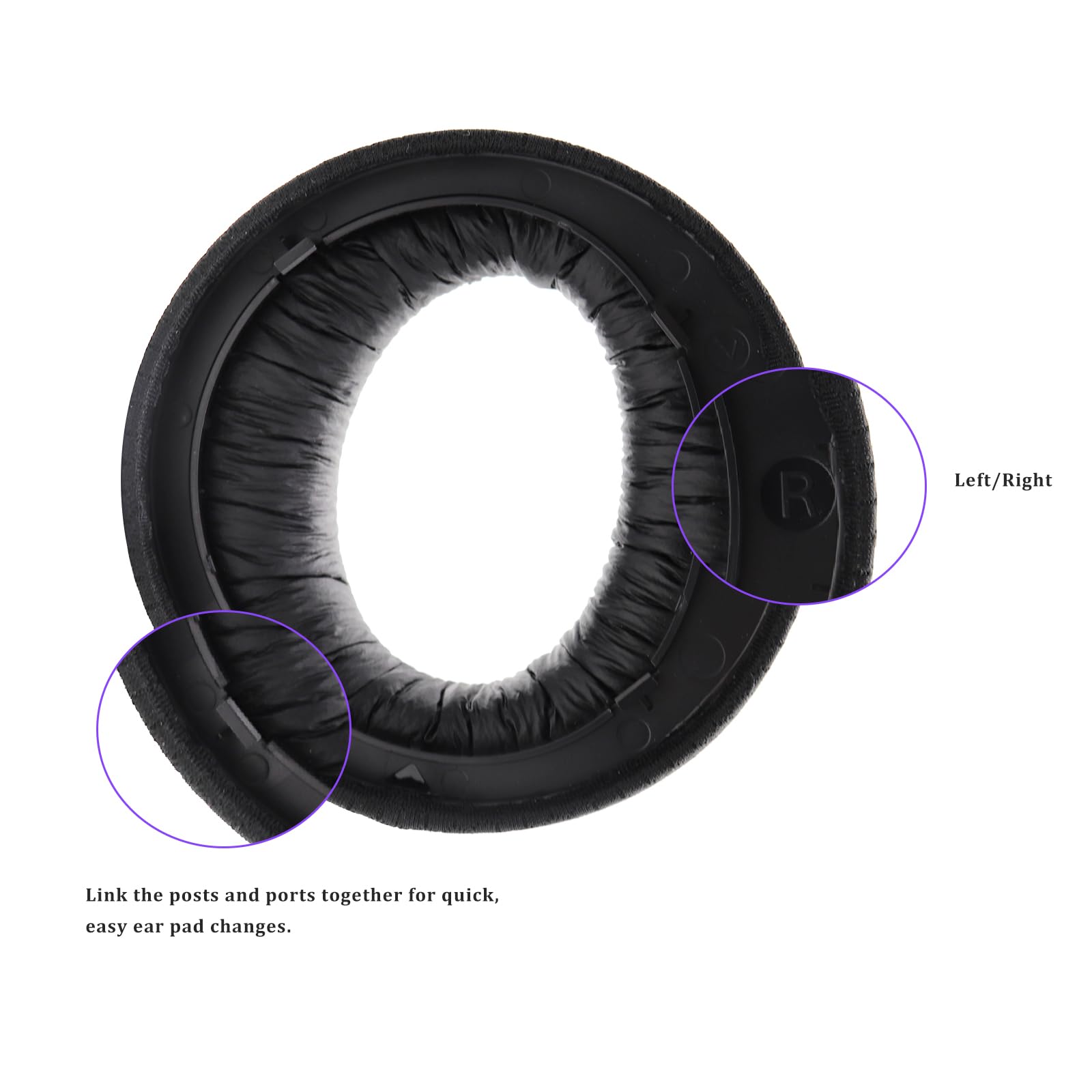 Replacement Ear Pads for Sony PS5 Pulse 3D Wireless Gaming Headset - Premium Breathable Memory Foam Cushions - Noise Isolating & Enhanced Audio for PlayStation 5 - Perfect for Long Gaming Sessions & Comfortable Wear