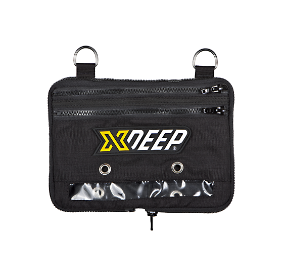 XDeep Expandable Cargo Pouch for Sidemount Harness - Waterproof Diving Gear Storage Bag - Perfect for Scuba Diving, Cave Exploration & Underwater Photography