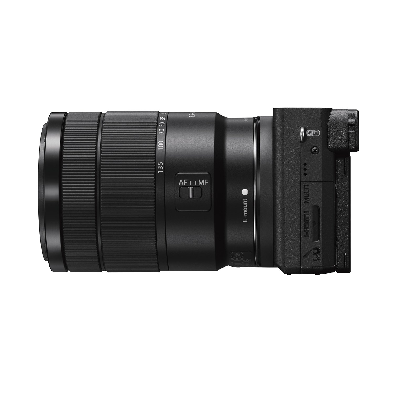 Sony Alpha a6400 Mirrorless Digital Camera with 18-135mm Lens | 24.2MP APS-C Sensor, 4K Video, Real-Time Eye AF & Flip Screen | E-Mount Compatible for Vlogging, Travel & Street Photography (ILCE-6400M/B)