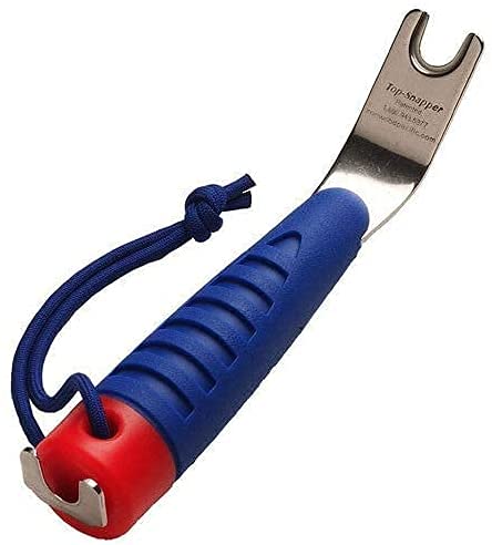 Hamorny STR Top-Snapper Canvas Snap Tool - Heavy Duty Snap Fastener Tool for Tight Boat Covers, Marine Upholstery & RV Covers - Easy Snap On/Off Tool for Canvas, Vinyl & Fabric (Perfect for Boating, Camping & Outdoor Gear Maintenance)