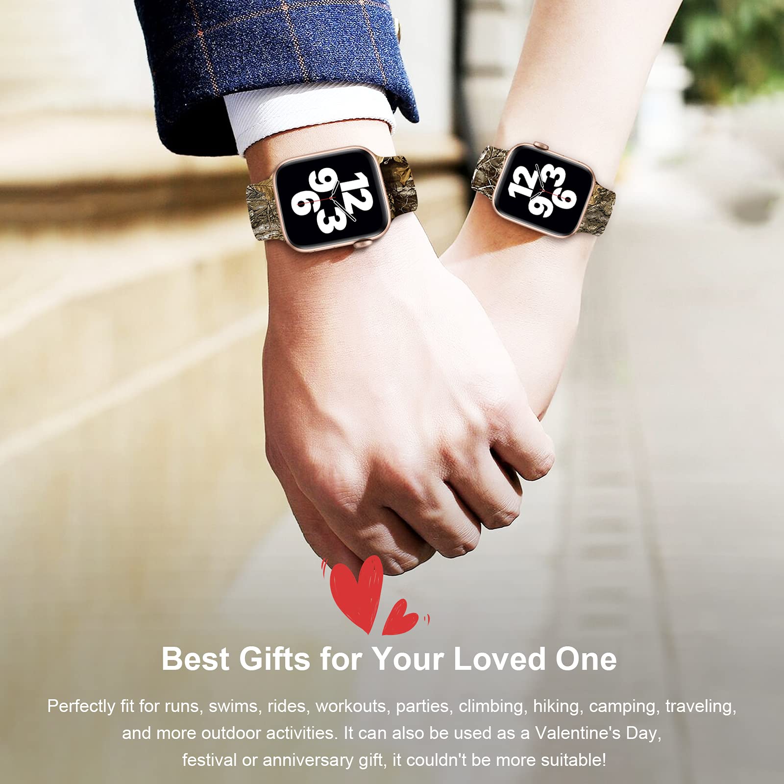 Soft Silicone Apple Watch Bands 38mm/40mm/42mm/44mm - Sport Replacement Strap for iWatch Series 6/5/4/3/2/1/SE - Breathable & Comfortable Wristband for Men & Women - Perfect for Running, Gym & Daily Wear