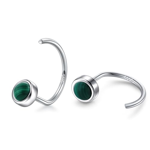 Synthetic Malachite/Silver