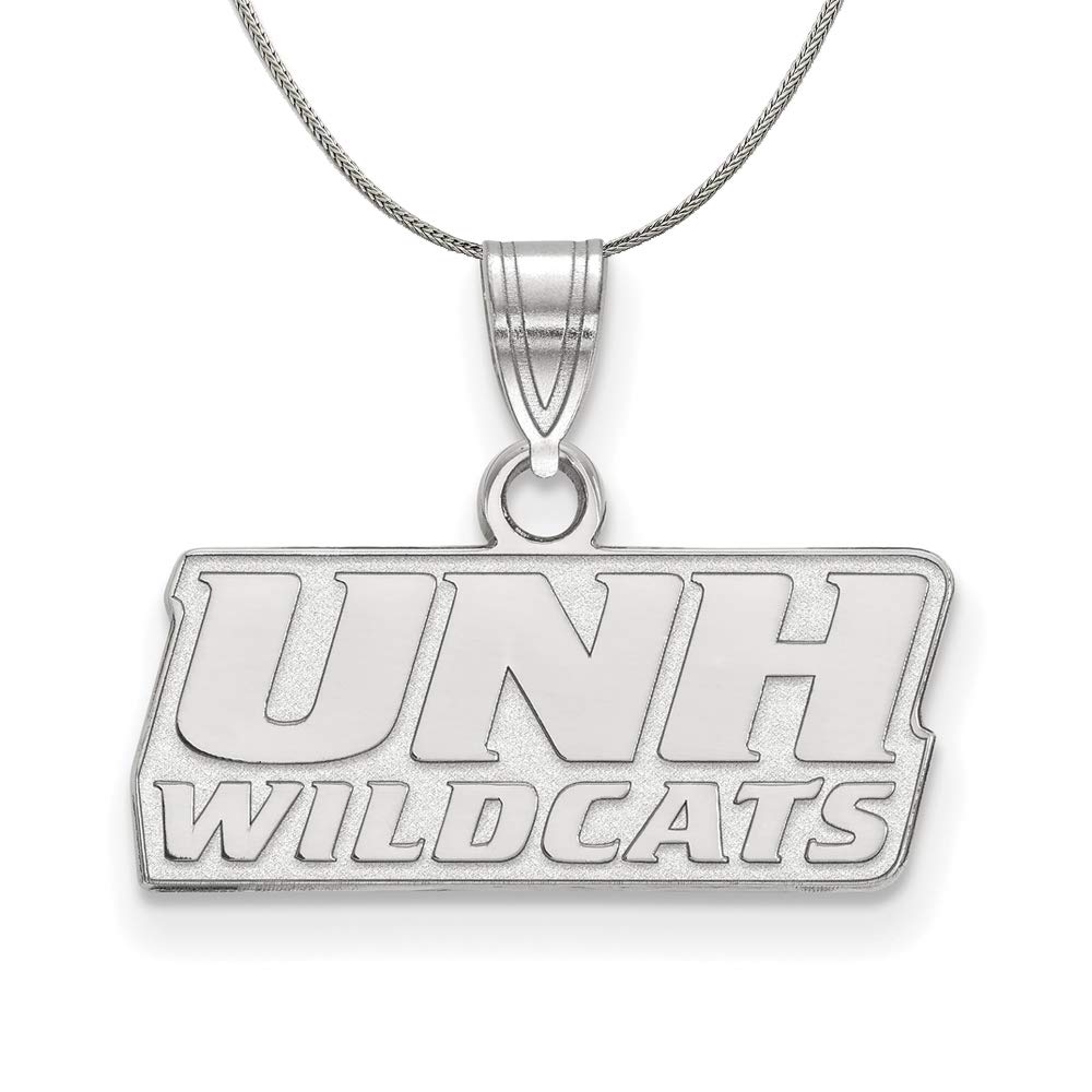 UNH Sterling Silver Pendant Necklace - Perfect for Graduation Gifts