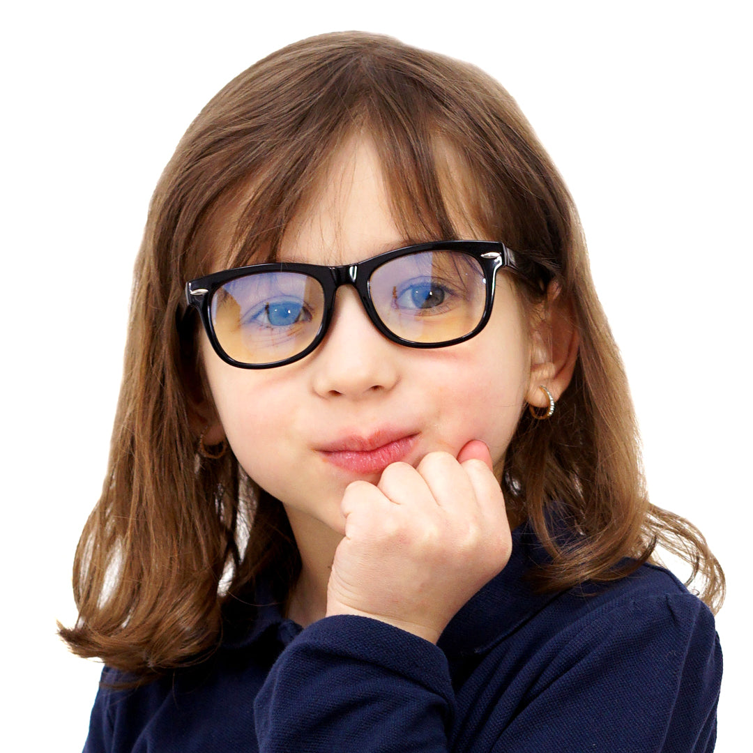 Junie Prescription Glasses - Stylish Black Eyewear for Men & Women | Perfect for Reading, Driving & Daily Wear