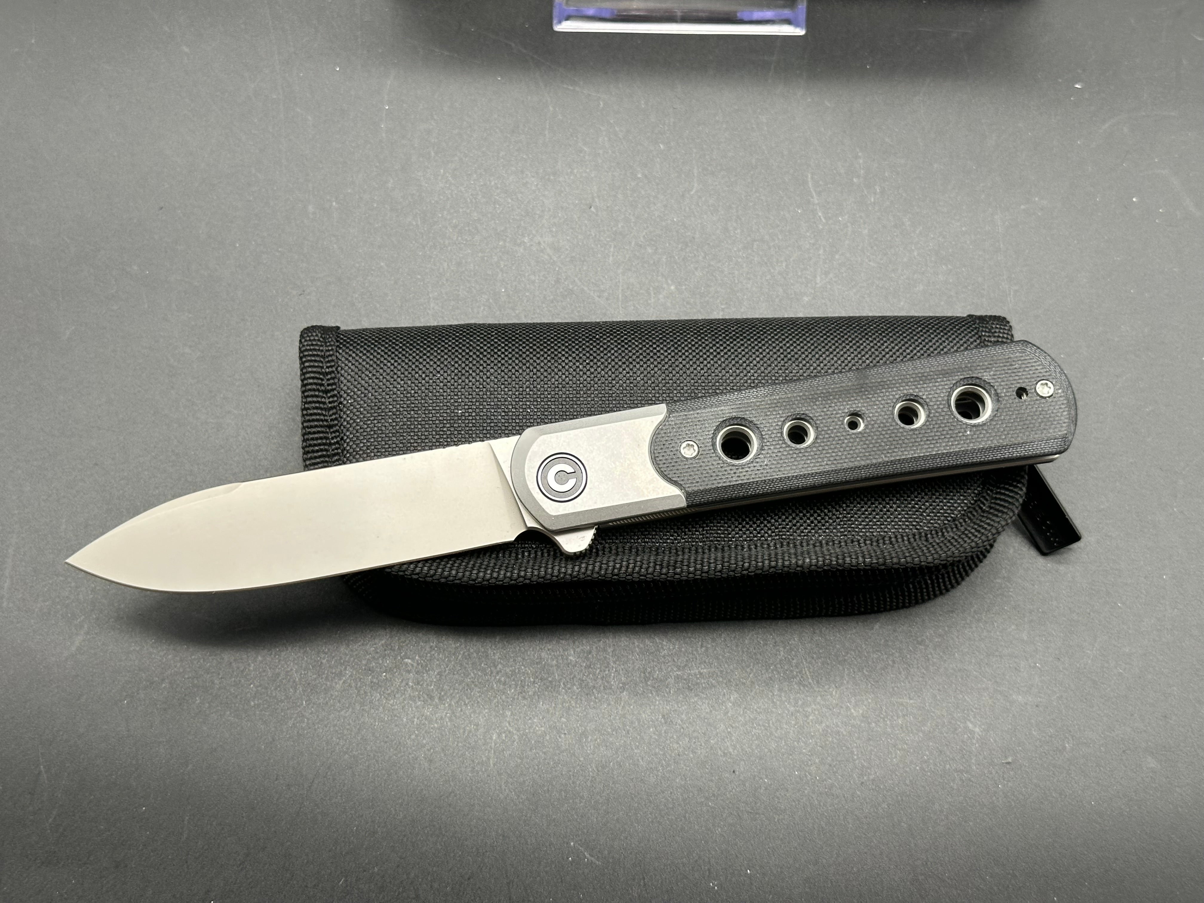 CIVIVI Banneret Frame Lock Folding Knife - 3.7