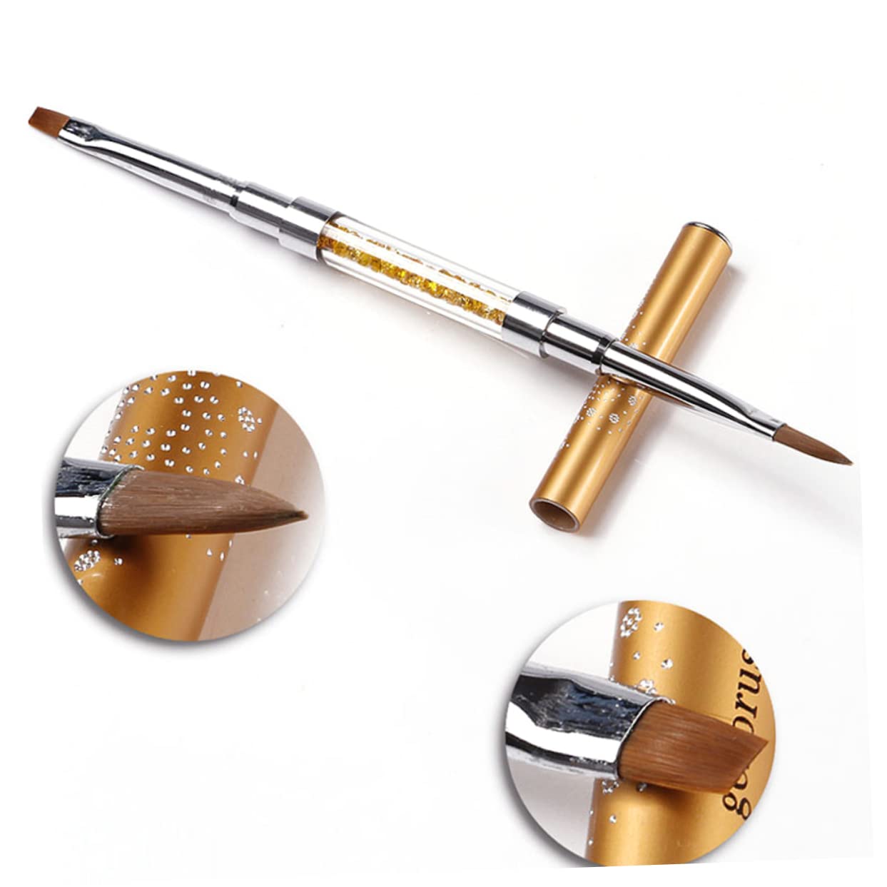 Minkissy Nail Art Brush Pen for Gel Nails & 3D Drawing - Salon & Home Use