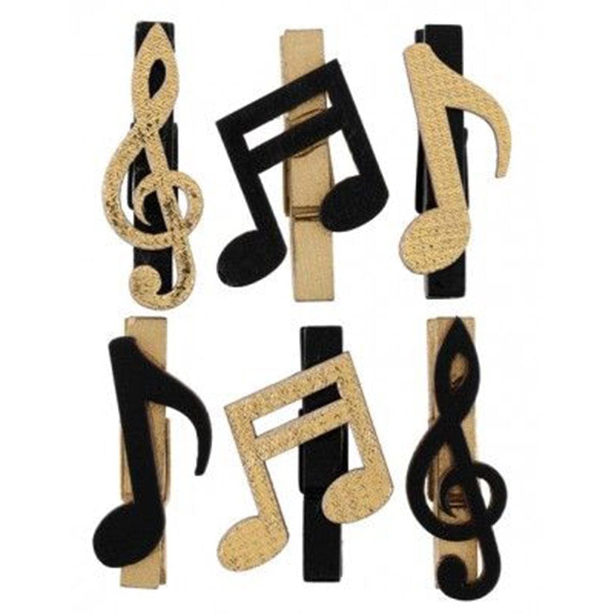 Best Award Decorative Clips - 6 Pack | Premium Metal Badge Holders for Ribbons & Medals | Perfect for Sports Events, Academic Ceremonies & Office Recognition