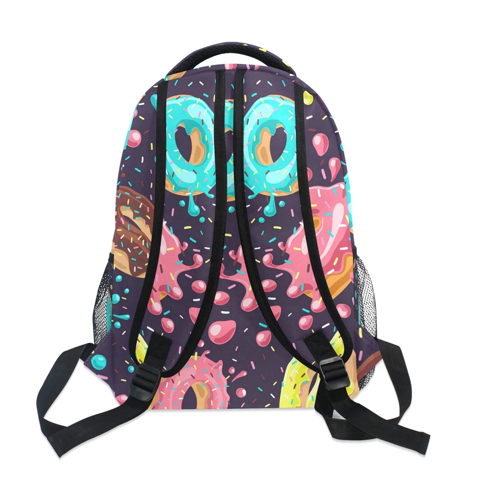 ALAZA Macaron Donut Backpack for School & Travel - Cute & Durable Knapsack for Primary & Junior High Students - Perfect for School, Outings & Daily Use