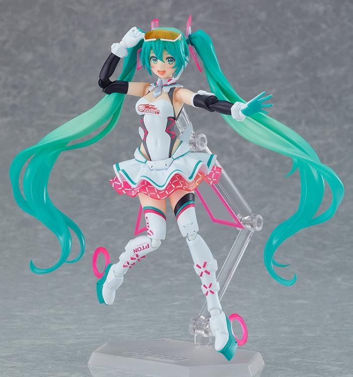 Figma #SP 138 Racing Miku (2021 Version) Vocaloid Hatsune Miku GT Project Anime Figure - Perfect for Collectors, Cosplay, and Anime Display Scenes