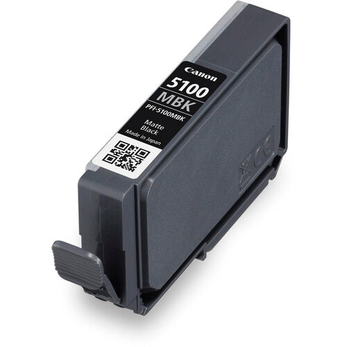 Canon PFI 5100 MBK Matte Black Lucia PRO II Ink Tank Cartridge for PRO 310 Printer - 14.4ml High-Quality Ink | Perfect for Professional Photo Printing, Graphic Design & Office Documents