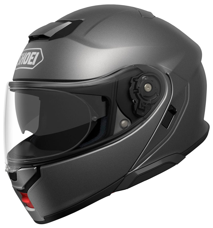Shoei Neotec 3 Anthracite Metallic Motorcycle Helmet - Full Face Modular DOT Certified for Street & Touring Riders - Perfect for Commuting, Long Distance Travel & Adventure Riding