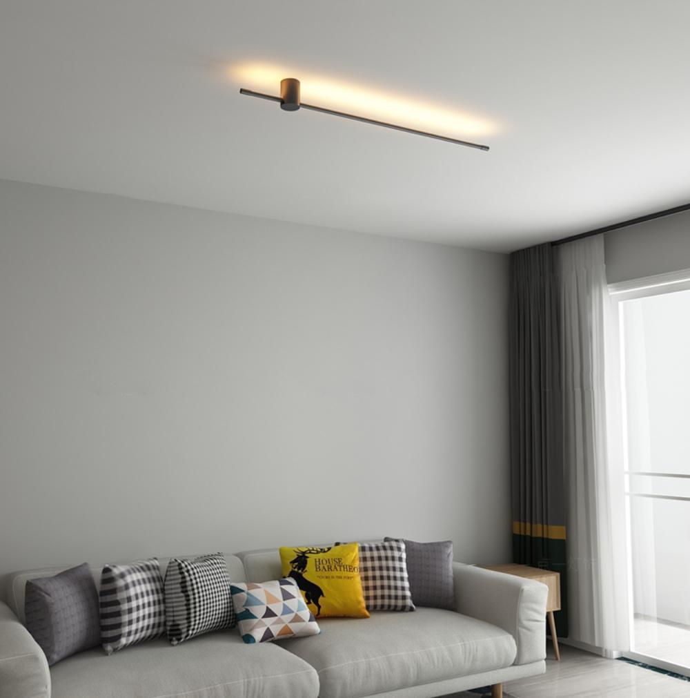 Modern Linear LED Wall Light for Home & Office - Energy Efficient Dimmable Lighting for Living Room, Bedroom, and Hallway