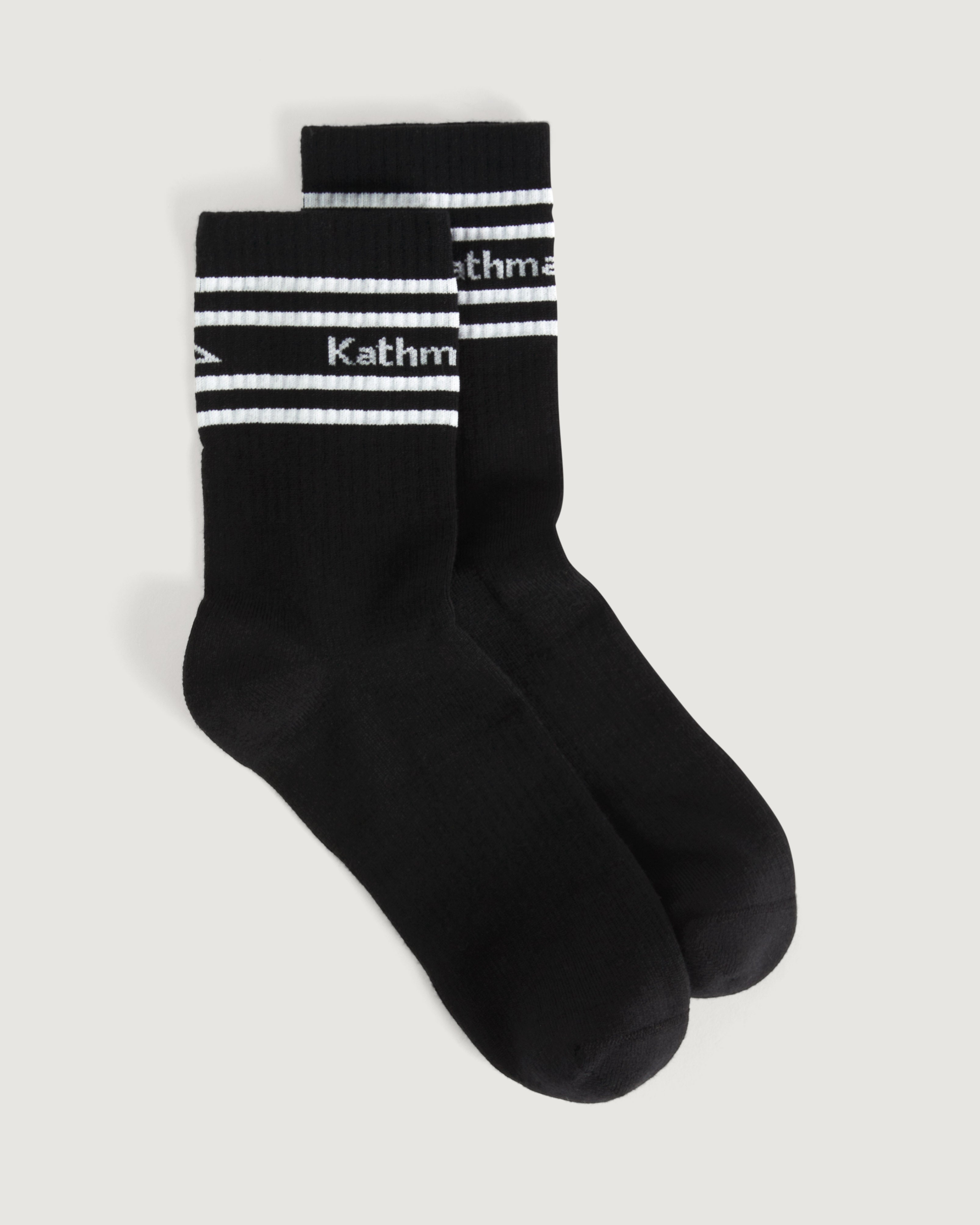 NuYarn Unisex Tube Socks - Black | Comfortable Cotton Ankle Socks for Men & Women | Perfect for Running, Hiking & Everyday Wear
