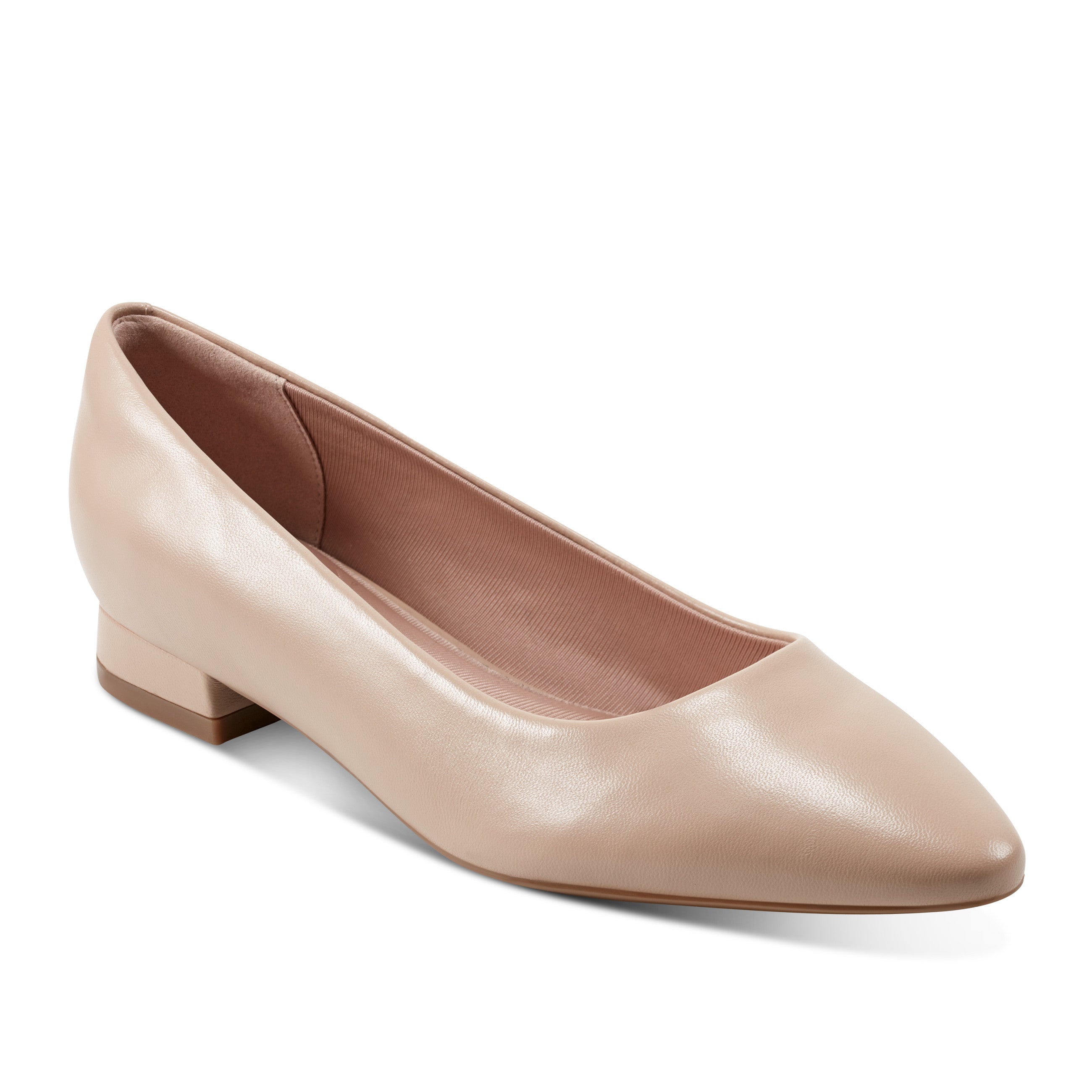 Women's Tessa Total Motion Pointy Toe Dress Flats - Comfortable Work Shoes for Office, Business & Professional Occasions