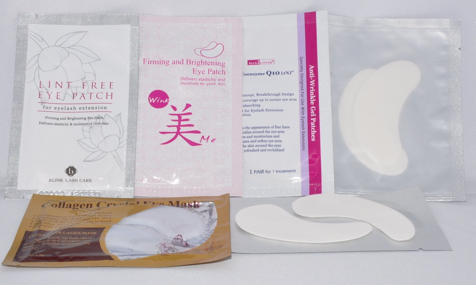 Professional Eyelash Extension Under Eye Pads - Winkme & Max2 Thin Pads for Sensitive Skin | Disposable Eye Protection for Lash Artists | Perfect for Salon, Spa & Home Lash Application