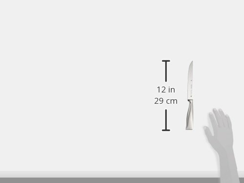 WMF Grand Gourmet Carving Knife - 29.5cm Total Length, 17cm High-Performance German Forged Steel Blade with Stainless Steel Handle - Perfect for Slicing Roasts, Turkey & Holiday Meats
