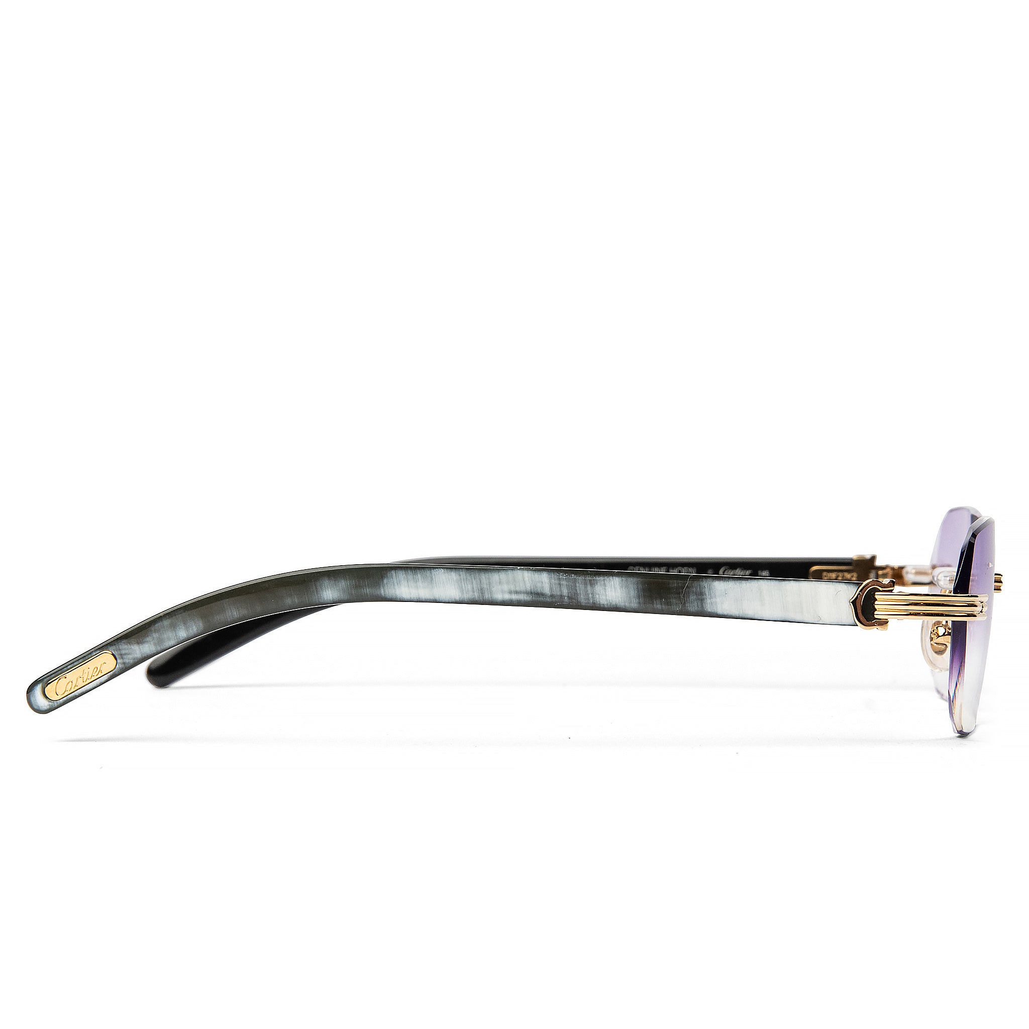 Cartier CT0286O 003 Premiere De Cartier Rimless Sunglasses for Women - Luxury Designer Eyewear for Fashion & Outdoor Activities