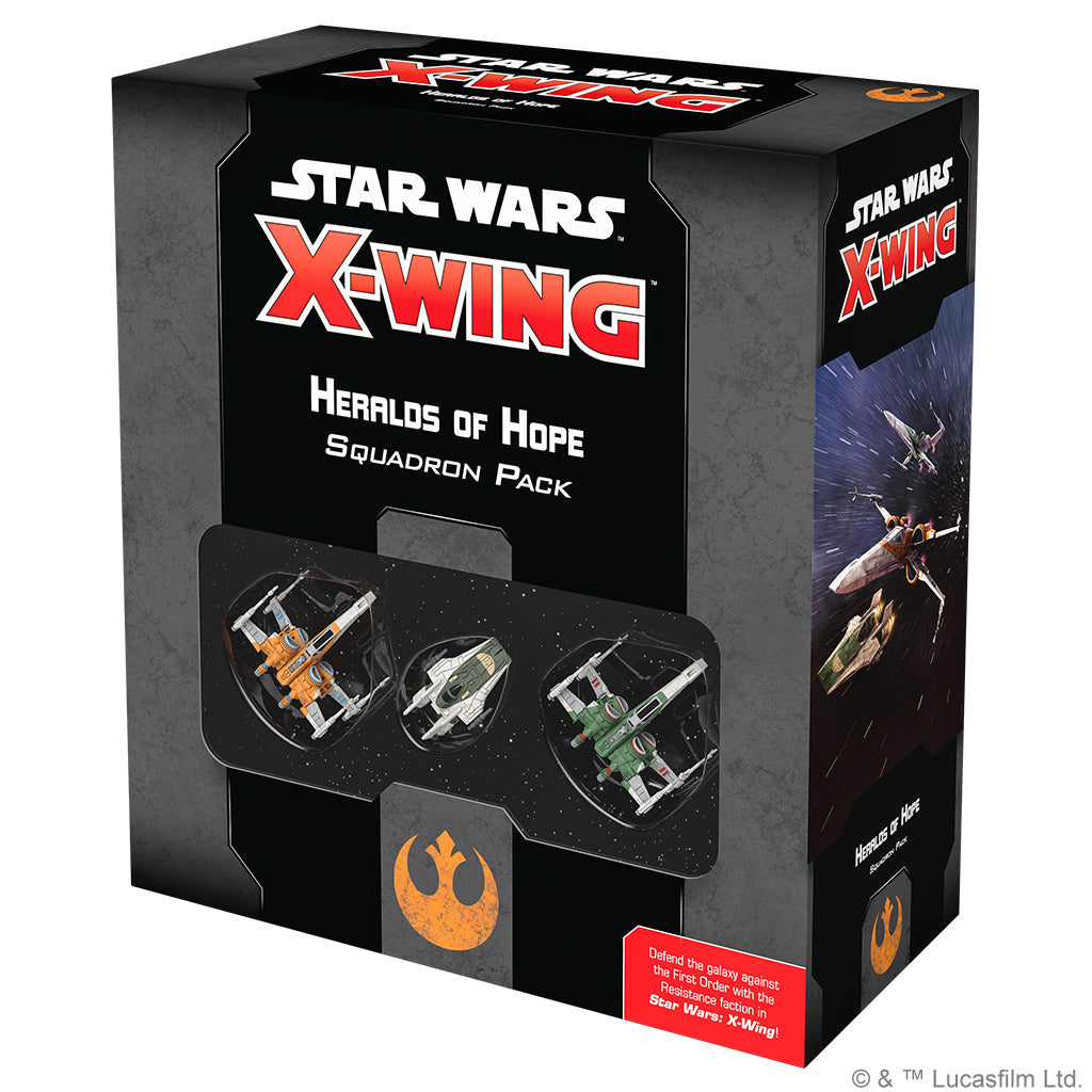 Star Wars X-Wing Miniatures Game 2nd Edition: Heralds of Hope Expansion Pack – Epic Space Combat Strategy Board Game for Collectors & Tournaments