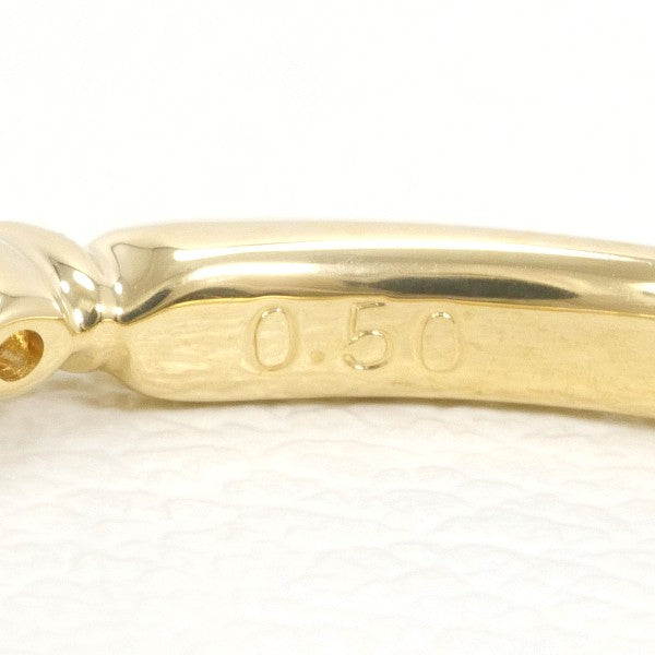 18K Yellow Gold Diamond Ring for Women - Elegant Solitaire Engagement & Wedding Band - Perfect for Proposals, Anniversaries, and Special Occasions
