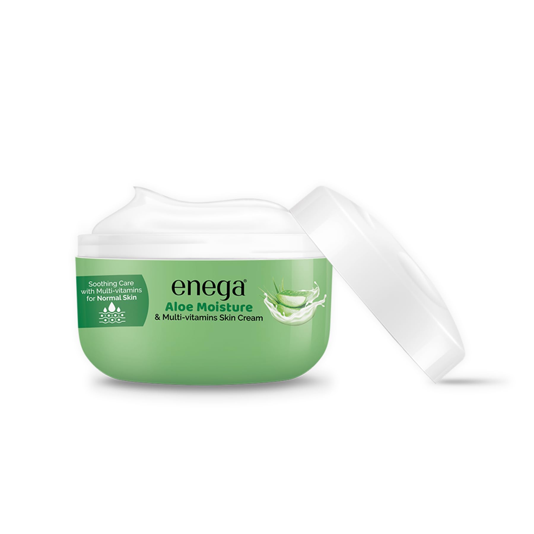 Enega Aloe Vera Honey & Almond Skin Soft Fruit Multi-Vitamins Moisturizing Cream - Hydrating Face & Body Lotion for Men, Women & All Skin Types - 50ml (Pack of 2) - Perfect for Dry Skin Care & Daily Moisturizing Routine