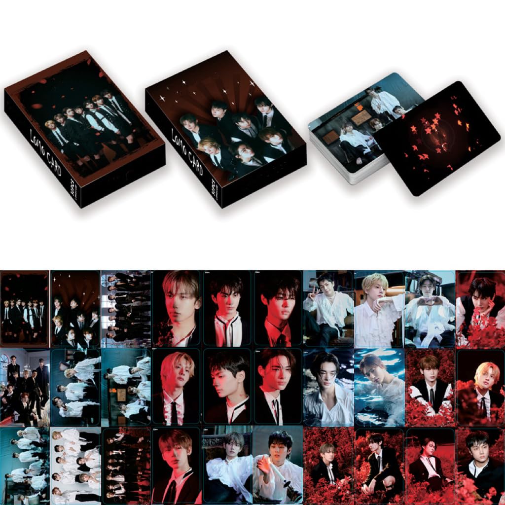 5 Pack/150 PCS Double-Sided Lomo Photocards Set - Kpop Fans Merchandise, Aesthetic Photo Cards for Collectors, Scrapbooking, Journaling & Gift Giving